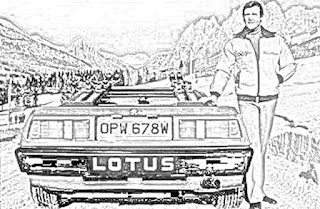 James Bond and cars coloring pages coloring.filminspector.com