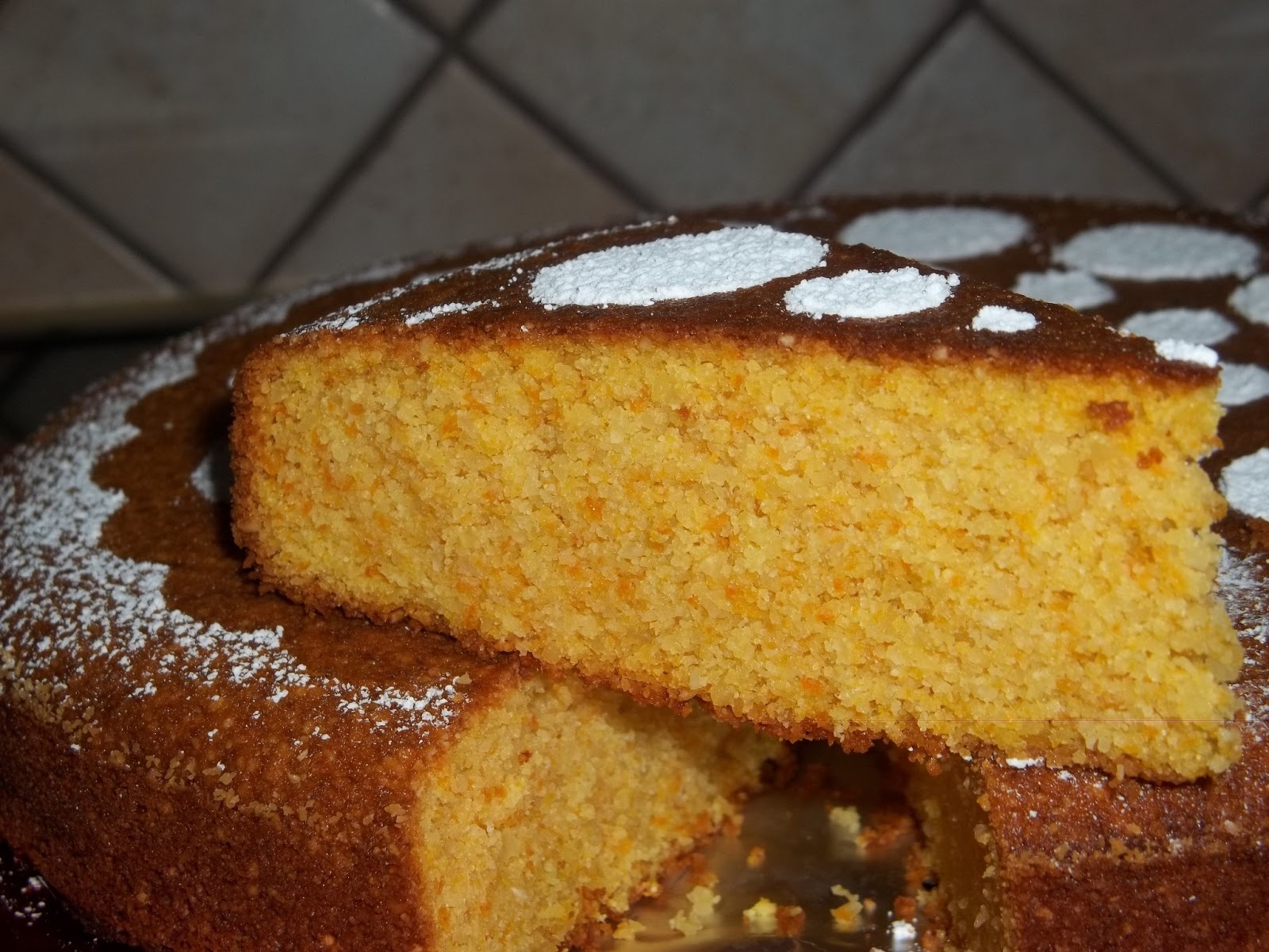 Torta Di Carote Con Farina Di Riso E Yogurt