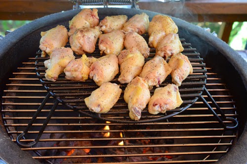 grill wings kamado direct, Grill Dome grill extender