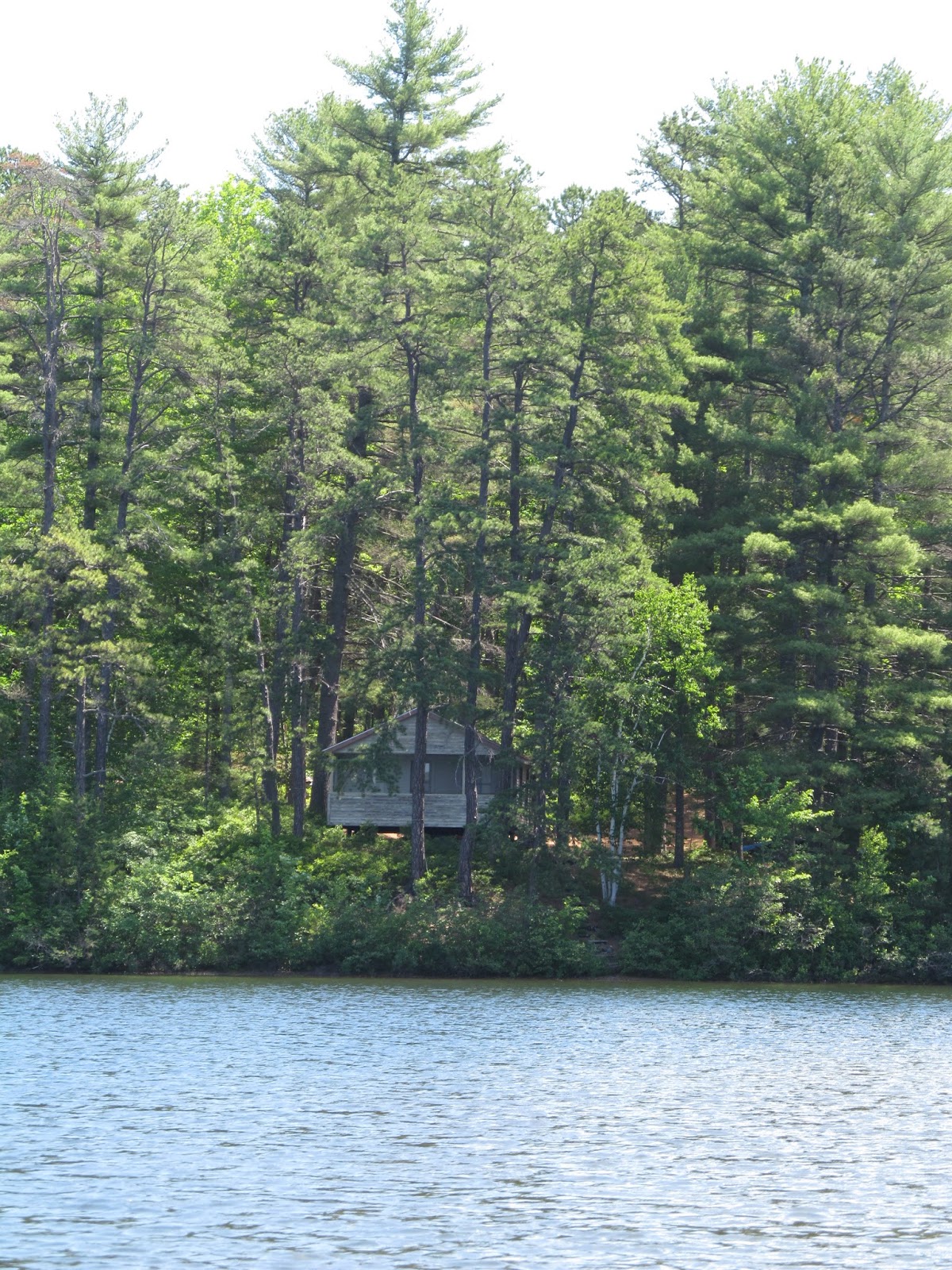 Recreational Kayaking in Maine Horne Pond, Limington