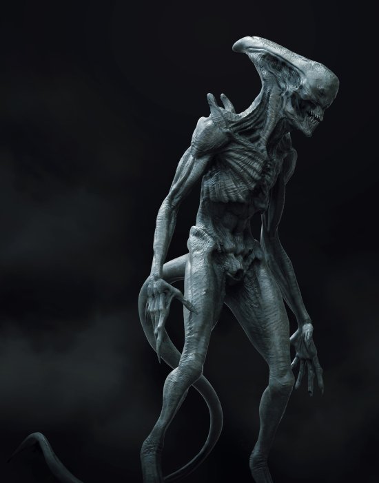 As sombrias ilustrações e modelos 3D de fantasia, ficção e terror de Elias Ravanetti Elias Ravanetti artstation arte ilustrações modelos 3D sombrias terror fantasia ficção