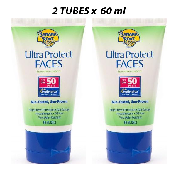 Banana Boat Ultra Protect Faces Sunscreen Lotion Spf 50 Pa Banana Poster