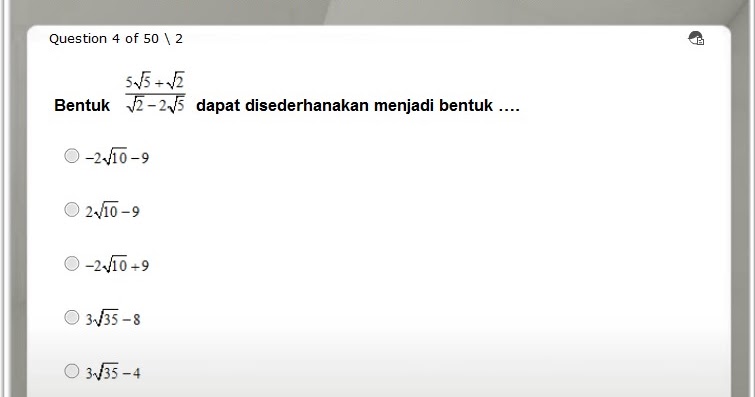 Latihan Soal Online USBN Matematika SMA Mr Mung dot Com Latihan Soal Online USBN Matematika SMA Mr Mung dot Com