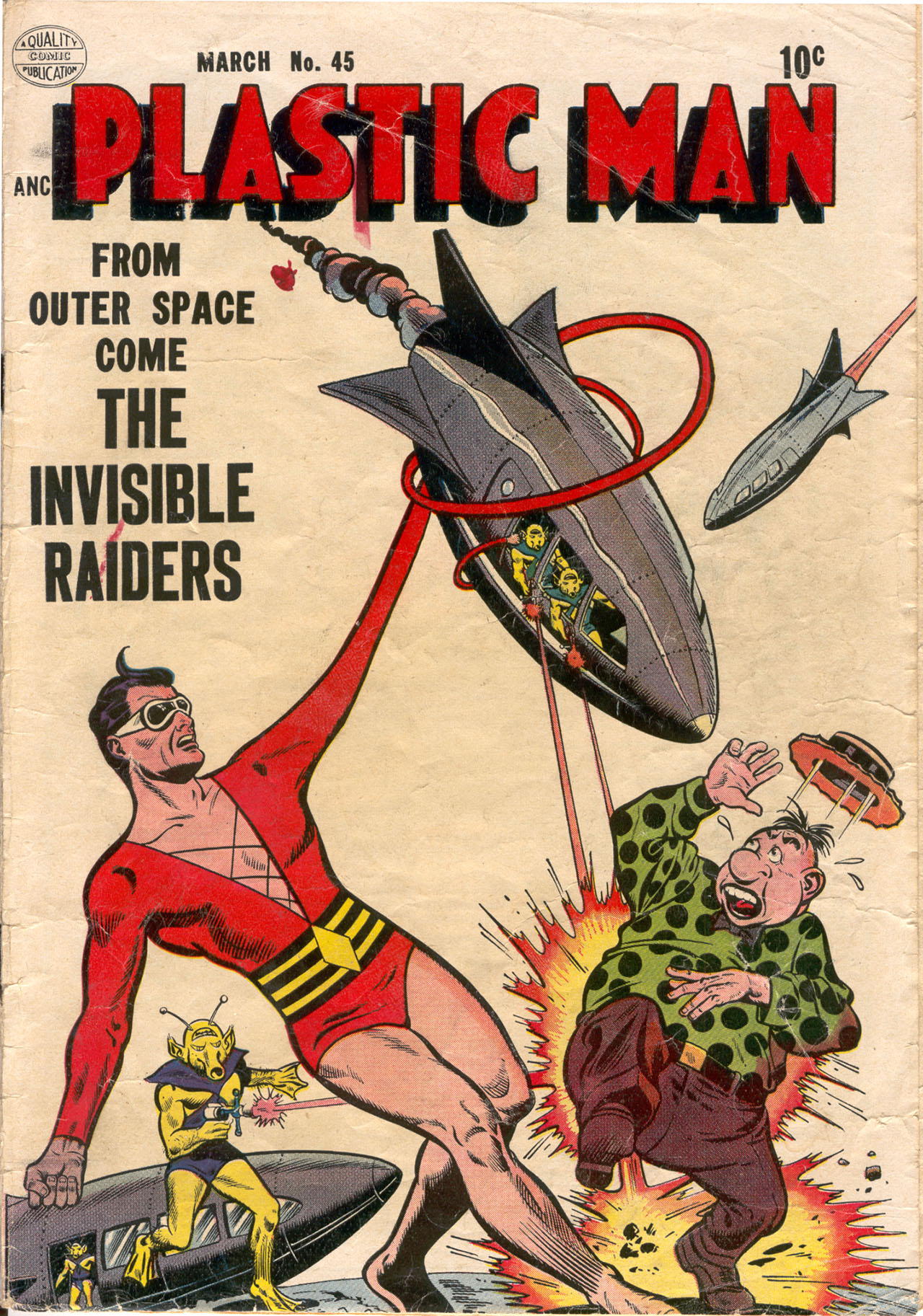 Plastic Man (1943) issue 45 - Page 1