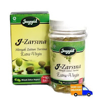 J-Zarsina Minyak Zaitun Tursina Extra Virgin 100 kapsul J-Zarsina Minyak Zaitun Tursina Extra Virgin 100 kapsul