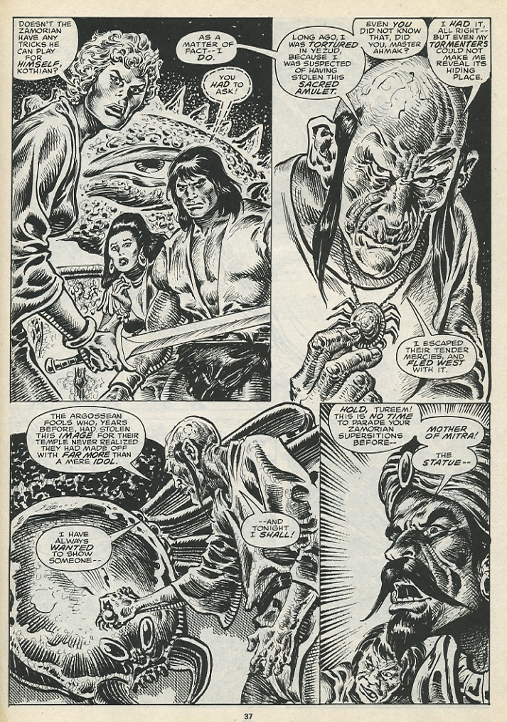 Read online The Savage Sword Of Conan comic -  Issue #197 - 39