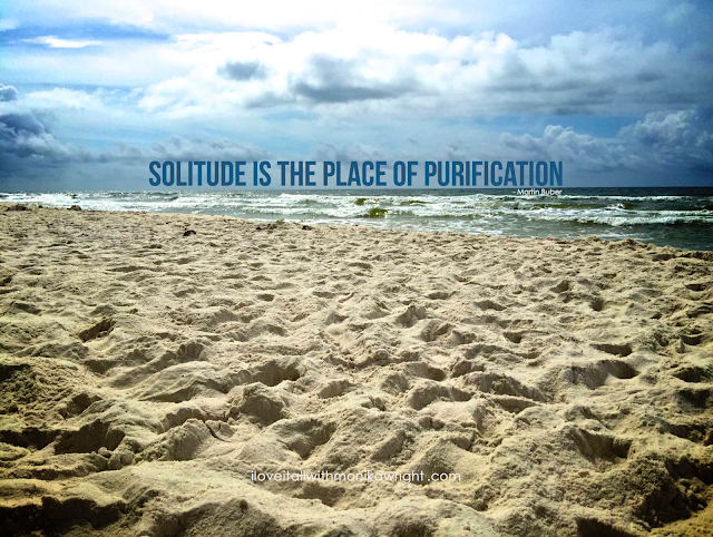 #quotes #beach #solitude #sand #inspirational #purification #quote #words #sayings