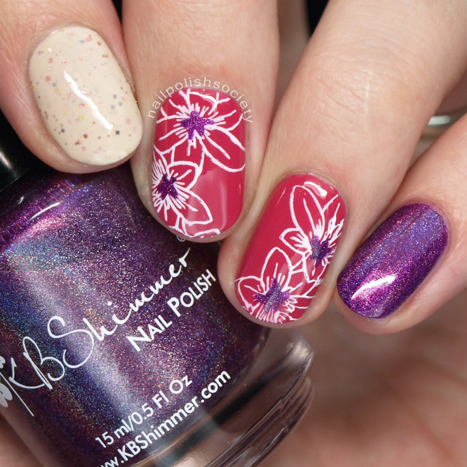 Nail Polish Society: Cici & Sisi Stamping Plates and Clear Stamper Review