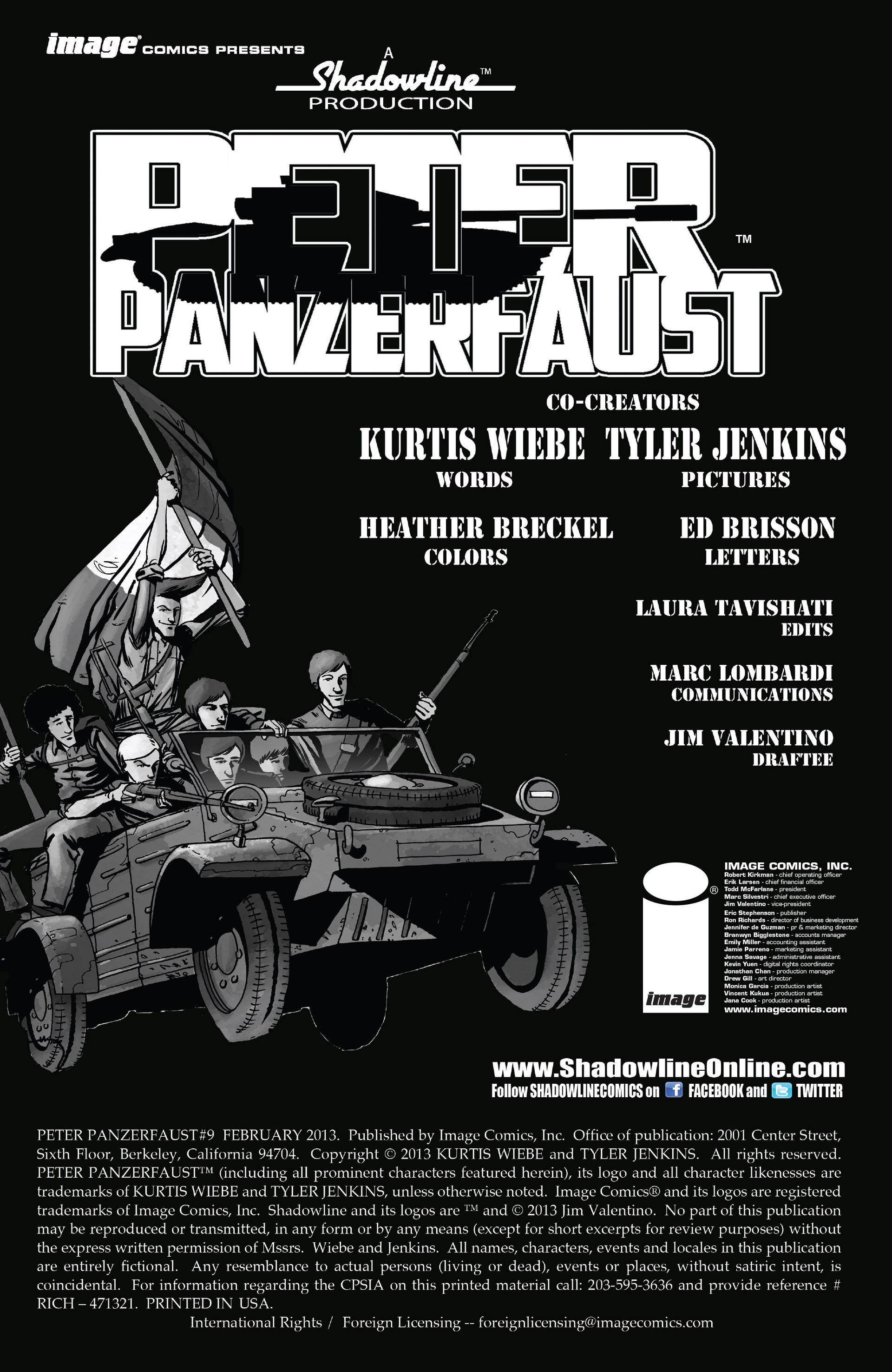 Read online Peter Panzerfaust comic -  Issue #9 - 2