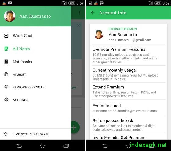Evernote plus Evernote plus
