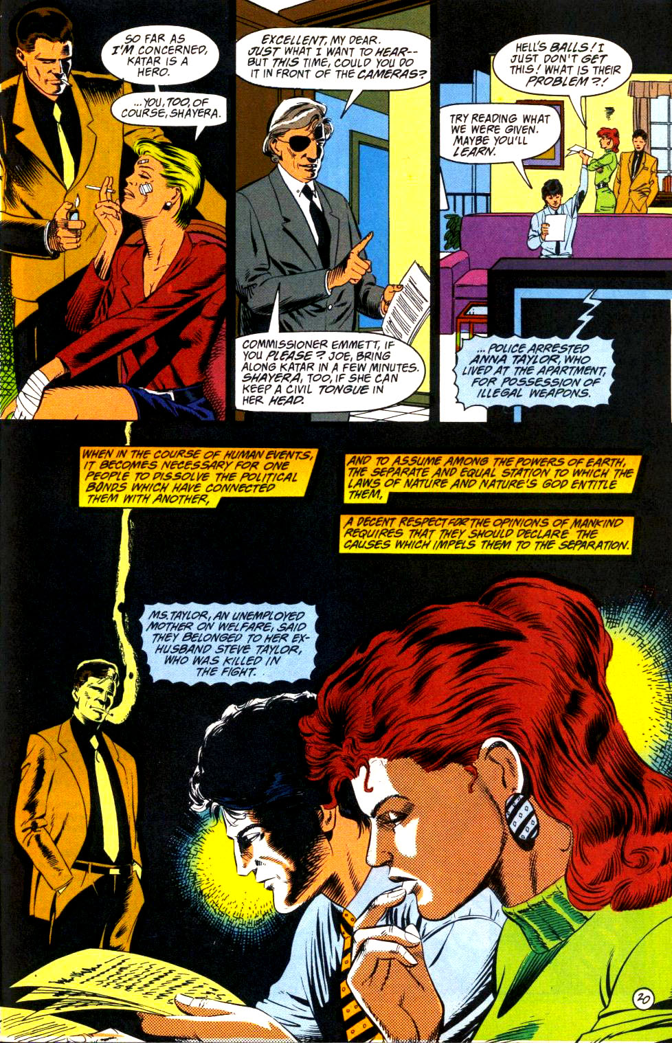 Read online Hawkworld (1990) comic -  Issue #3 - 21