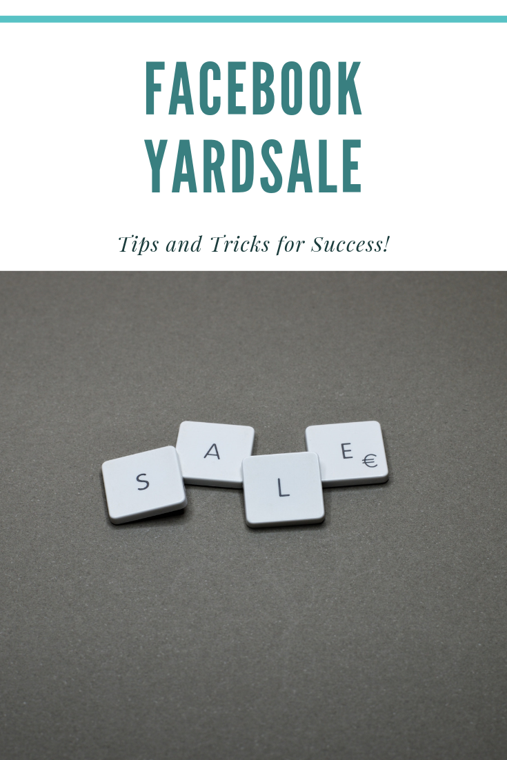 Facebook Yard Sale, Tips and Tricks