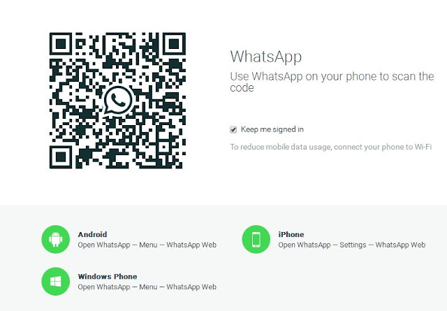Cara Menggunakan Whatsapp Web dengan Web Browser 