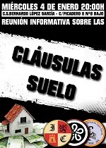 Reunión Informativa sobre las Cláusulas Suelo