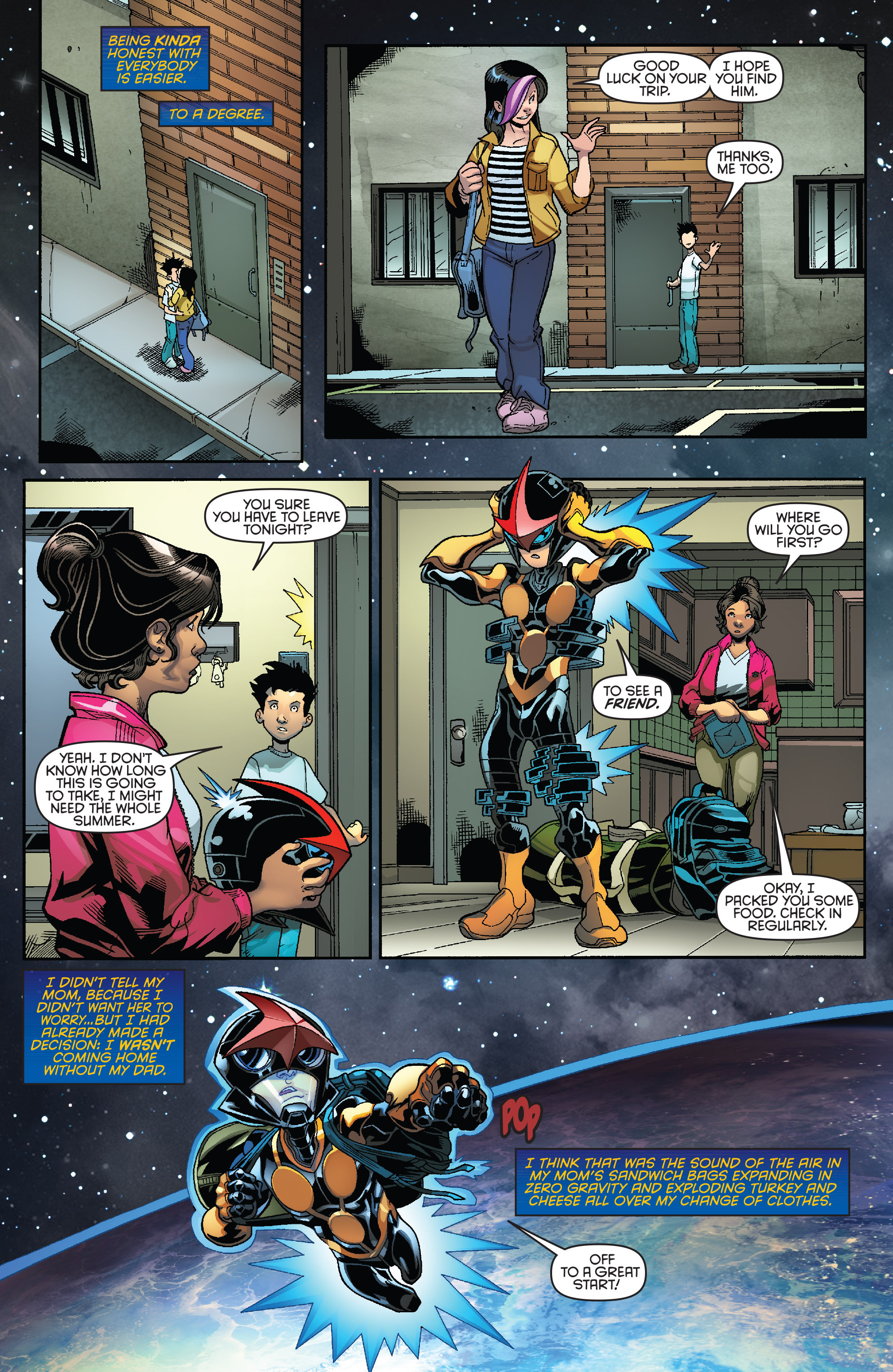 Read online Nova (2013) comic -  Issue #29 - 8