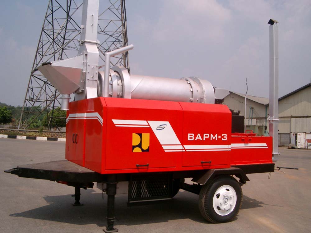 Asphalt Patch Mixer Bukaka Road Construction Equipment