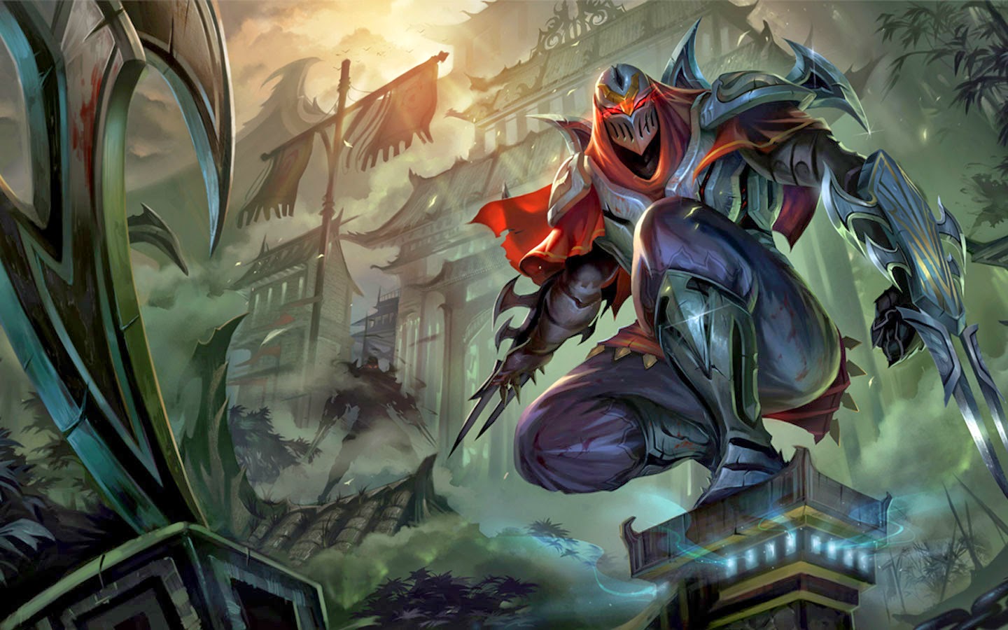 Zed League of Legends Wallpaper, Zed Desktop Wallpaper