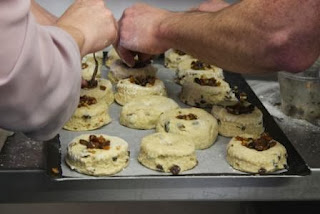 Flatford mince pie scones