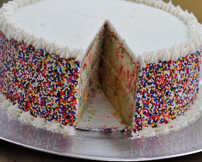 Beki Cook's Cake Blog Sprinkle Sprinkle Cake in the Pioneer Press