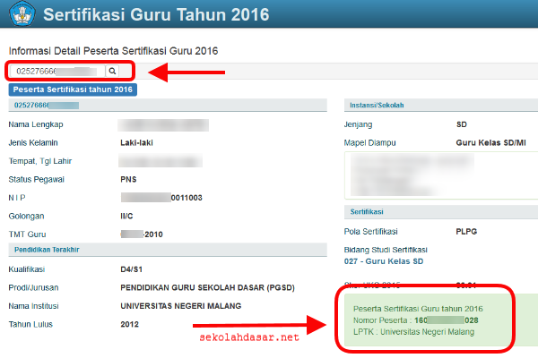 Cek Peserta Sertifikasi Guru Dan Jadwal Plpg 2016 Sekolahdasar Net