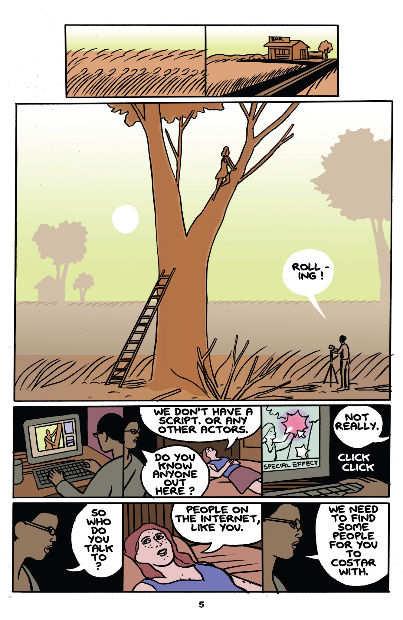 Read online Cosplayers comic -  Issue #1 - 7