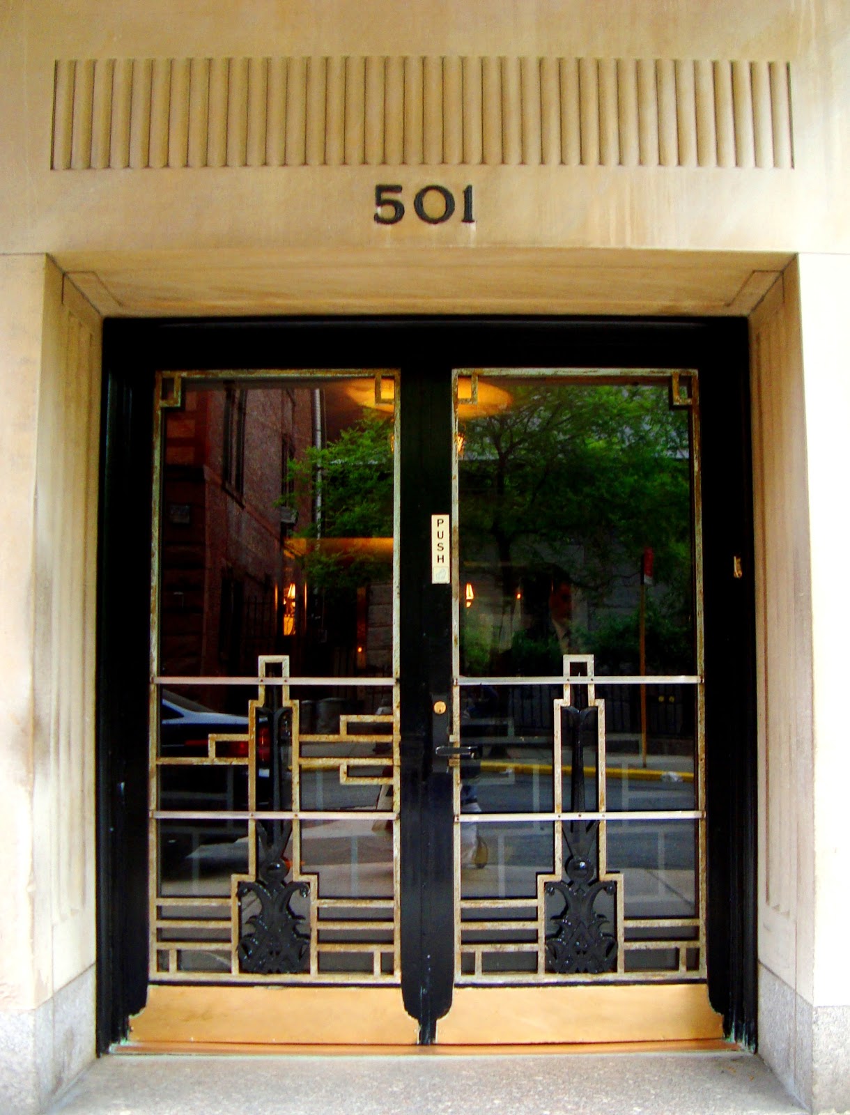 David Cobb Craig Art Deco Doors in N.Y.C.