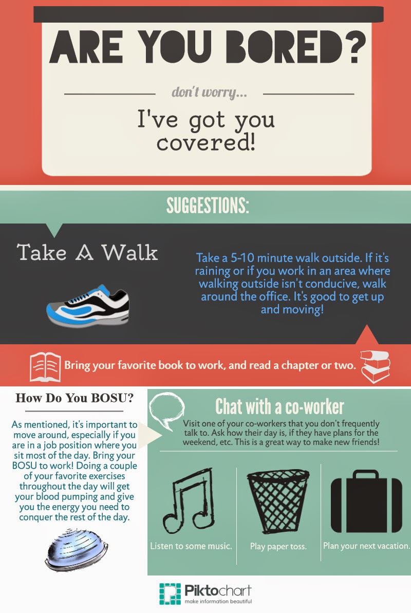 7 Tips to Reduce Boredom at Work ~ Balance.Body.BOSU.