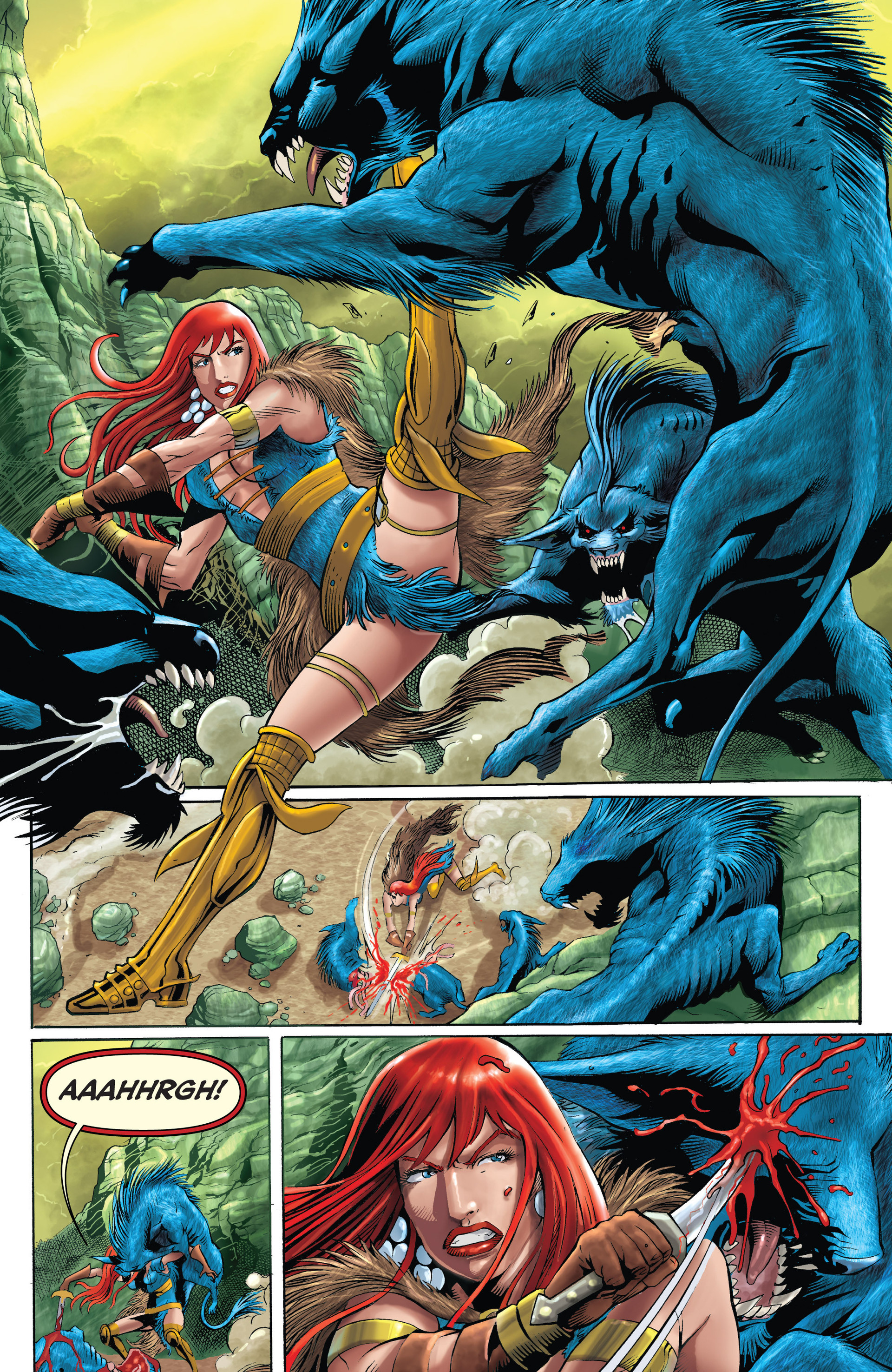 Read online Red Sonja: Unchained comic -  Issue #4 - 8