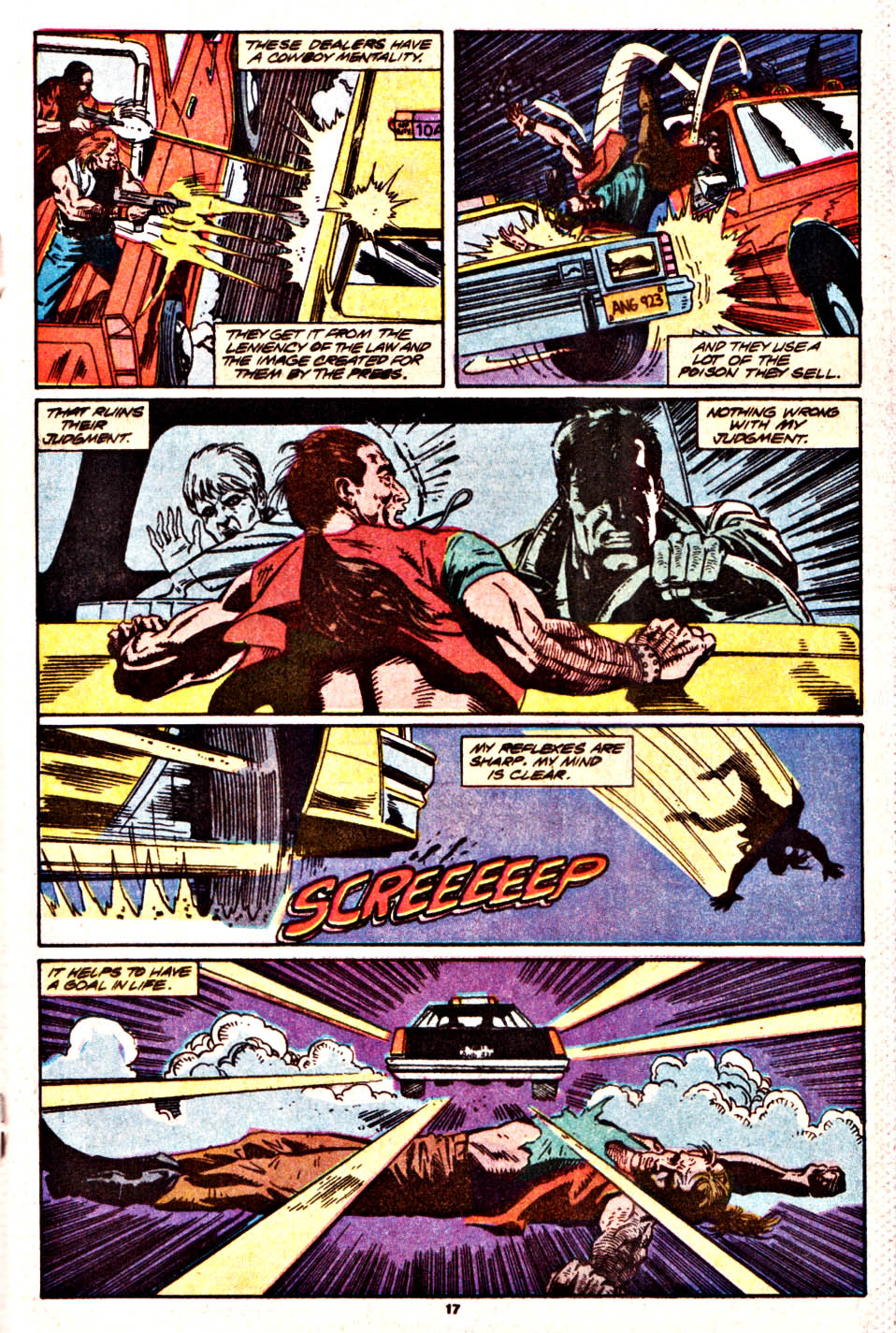 Read online The Punisher (1987) comic -  Issue #45 - One Way Fare - 14