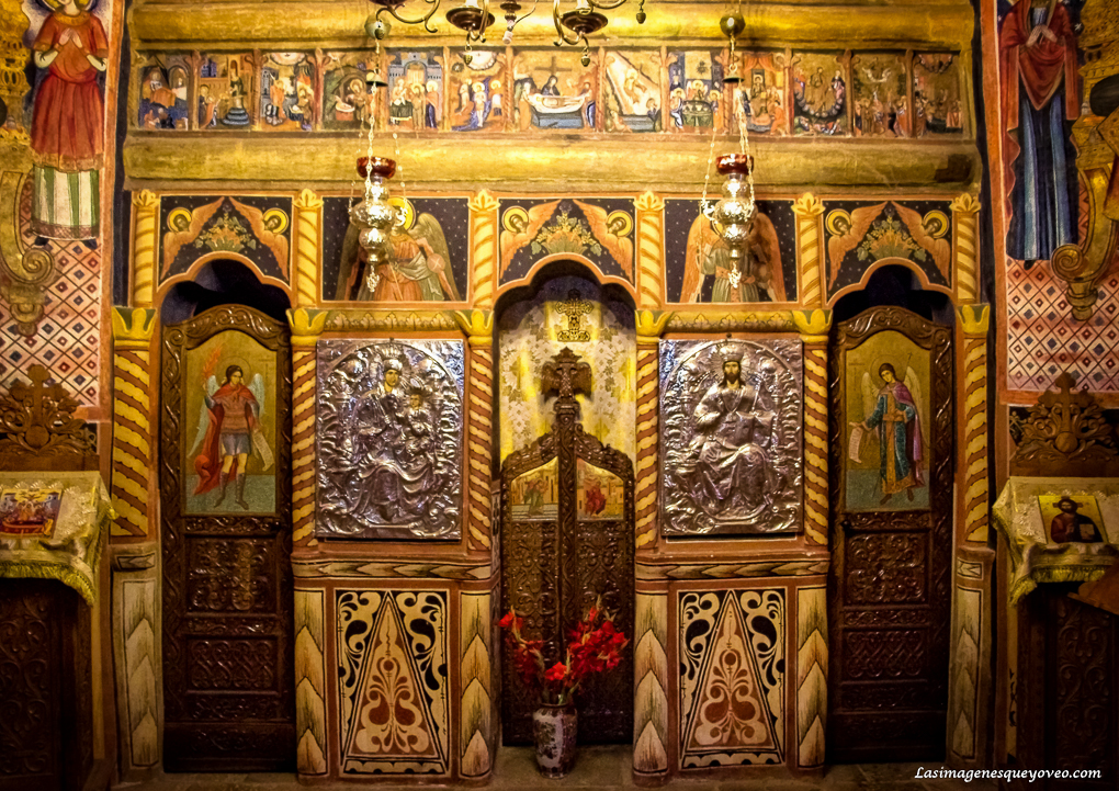 Monasterio de Sinaia. Biserica Veche (iglesia vieja) Sinaia. Valaquia. Rumanía