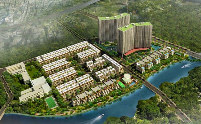dự án khu phức hợp đất nền jamona city quận 7 Phối cảnh tổng thể dự án khu phức hợp đất nền City Quận 7