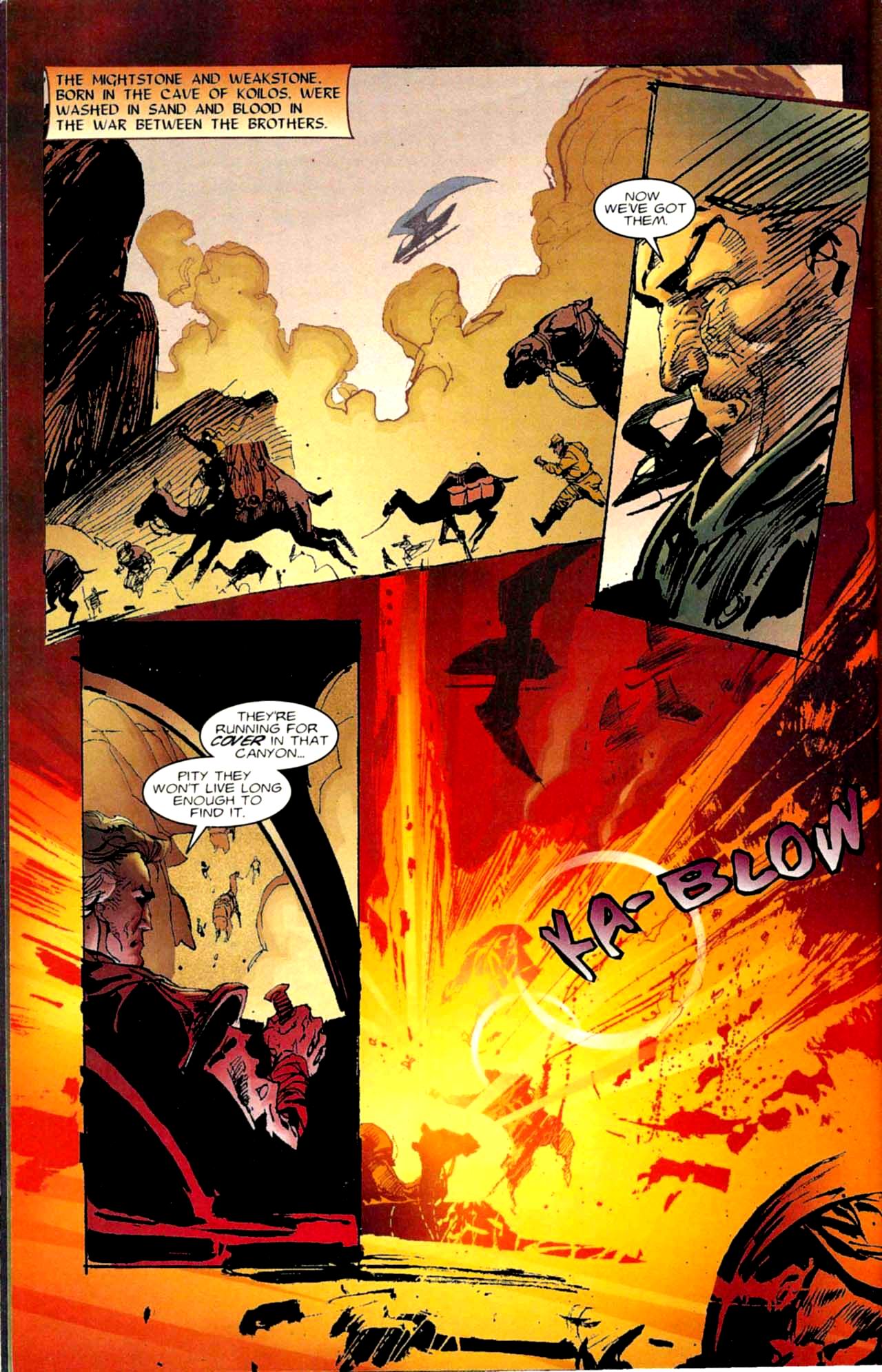 Read online Urza-Mishra War on the World of Magic: The Gathering comic -  Issue #1 - 10