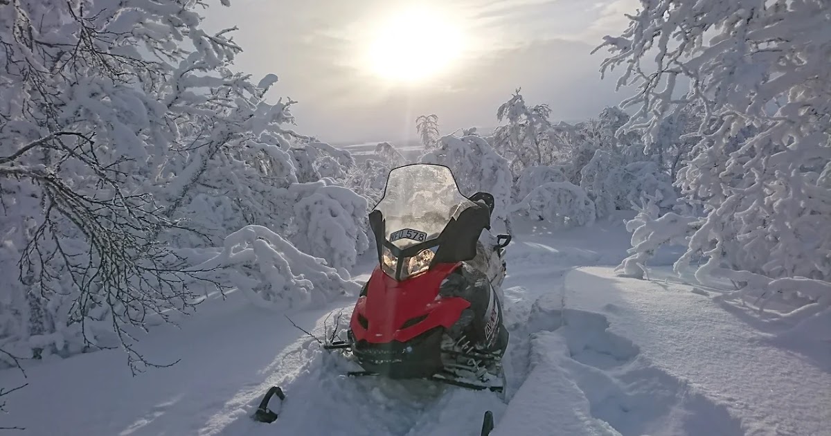 Climbing up mountains with snowmobiles