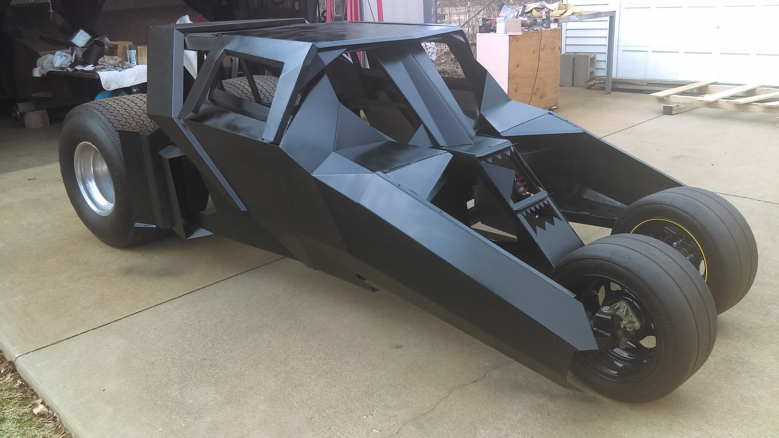 2/3 Scale 1/3 Complete: Mini Tumbler Batmobile Project