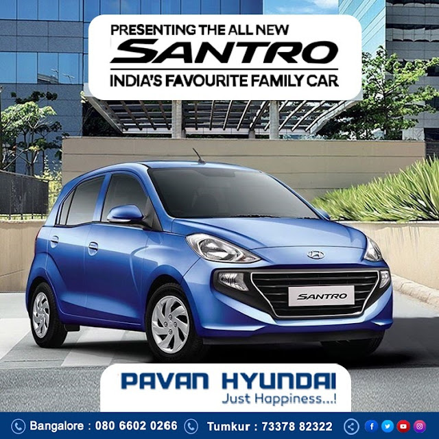  Buy Hyundai All New Santro in Bangalore - Hyundai All New Santro On Road Price - Pavan Hyundai