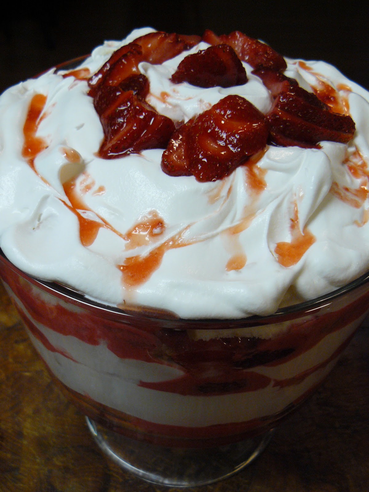 Anny's Red Plate Punch Bowl Cake