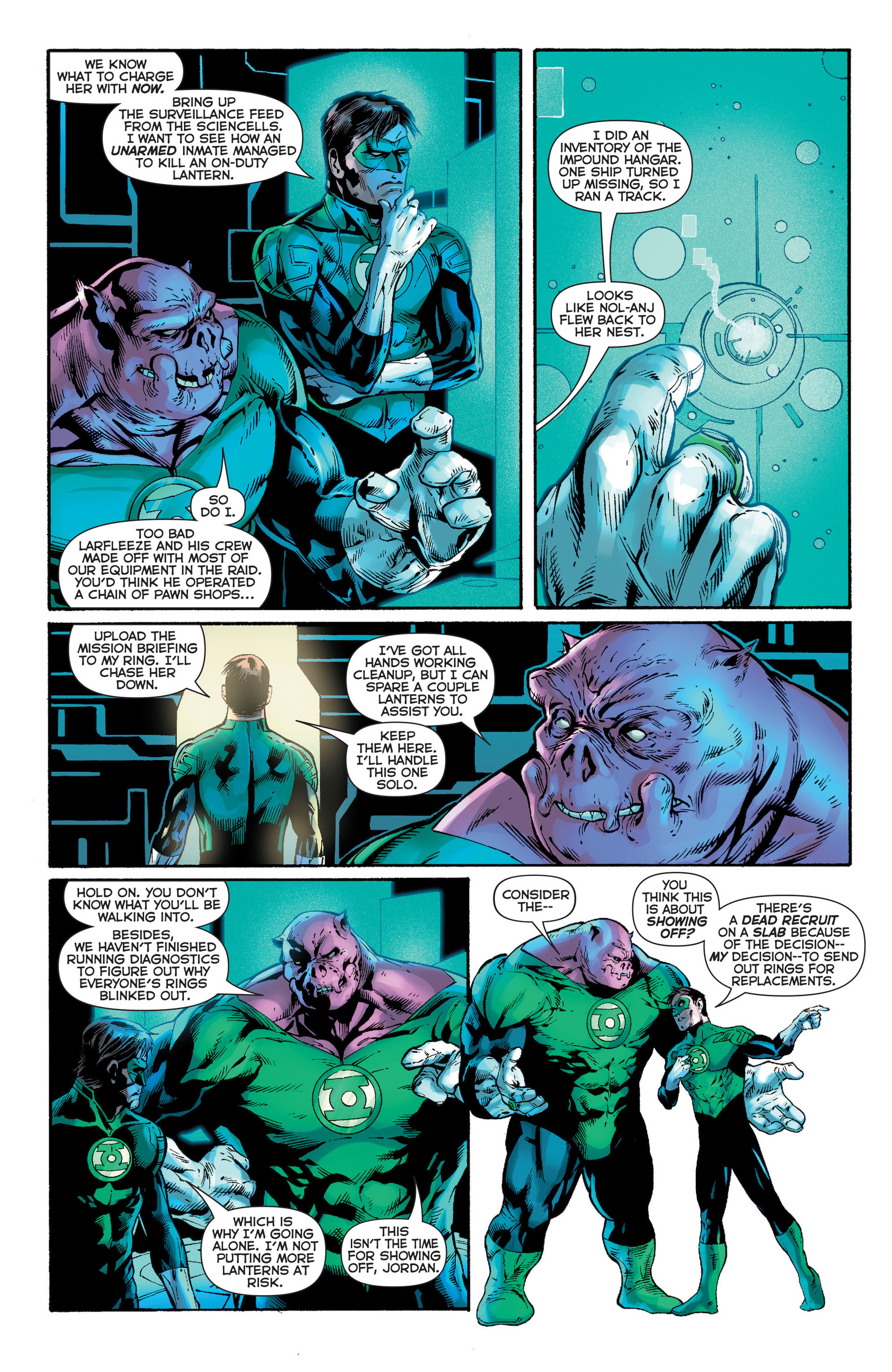 Read online Green Lantern (2011) comic -  Issue #23 - 7