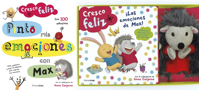 Libro infantil para la educación emocional: las emociones de Max