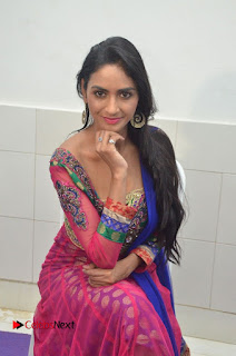 Actress Pooja Sri Pictures in Salwar Kameez at Cottage Craft Mela  0013