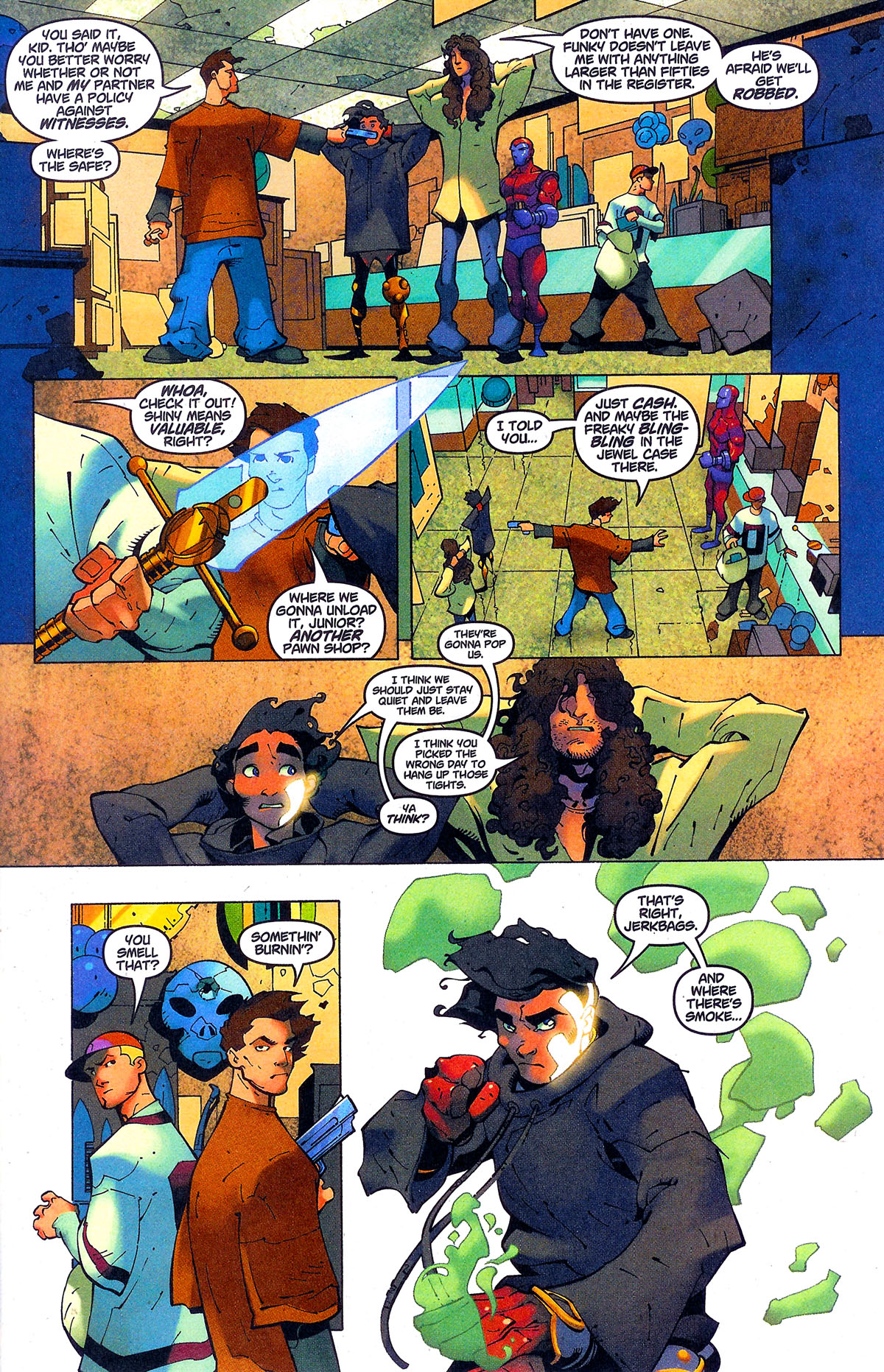 Read online Son of Vulcan comic -  Issue #4 - 4