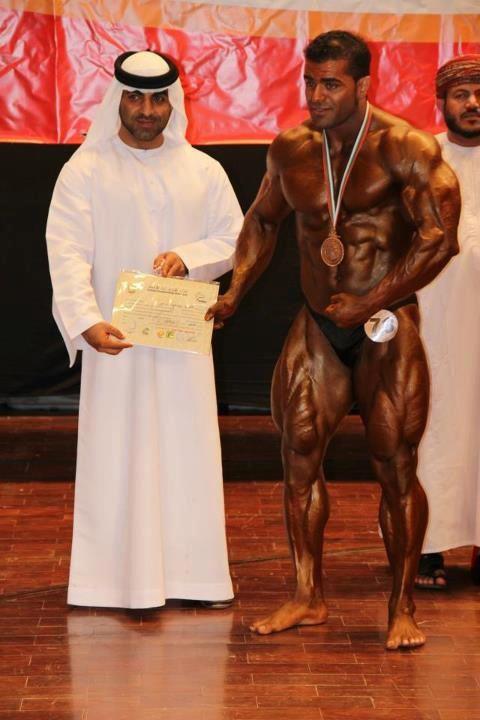 World Bodybuilders Arab athlete Mohammed Meshal