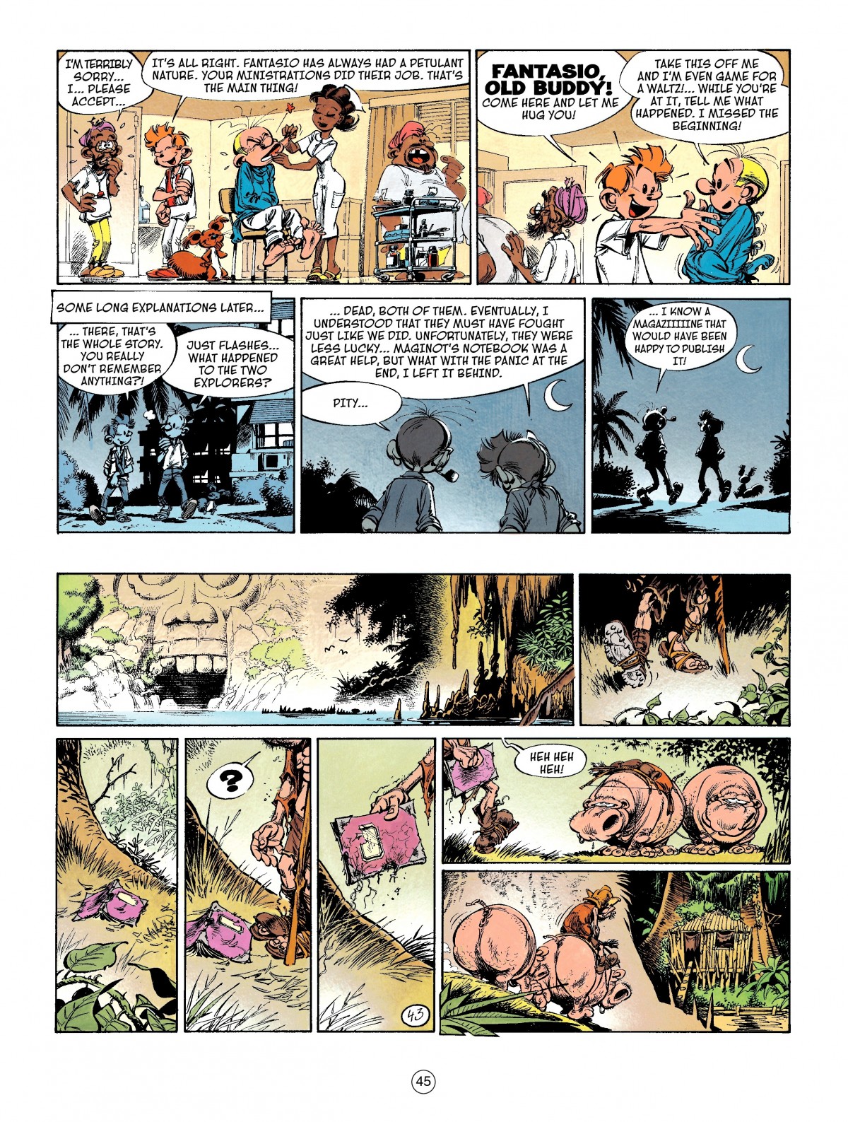 Read online Spirou & Fantasio (2009) comic -  Issue #4 - 45
