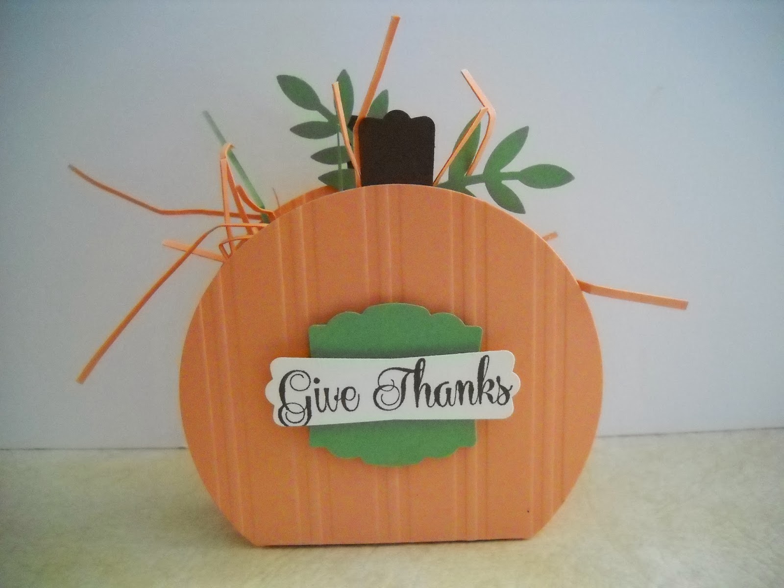 Stampin' Stylish Stampin' Up! Pumpkin