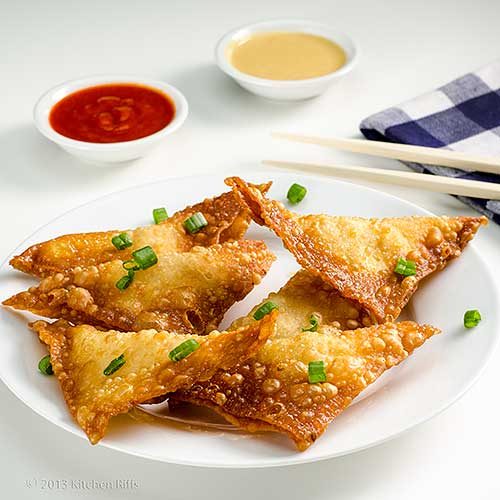 Kitchen Riffs Crab Rangoon