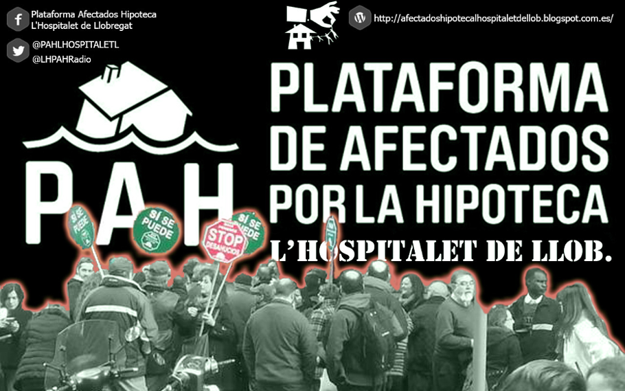 Plataforma de afectados por la hipoteca de L'Hospitalet de Llobregat