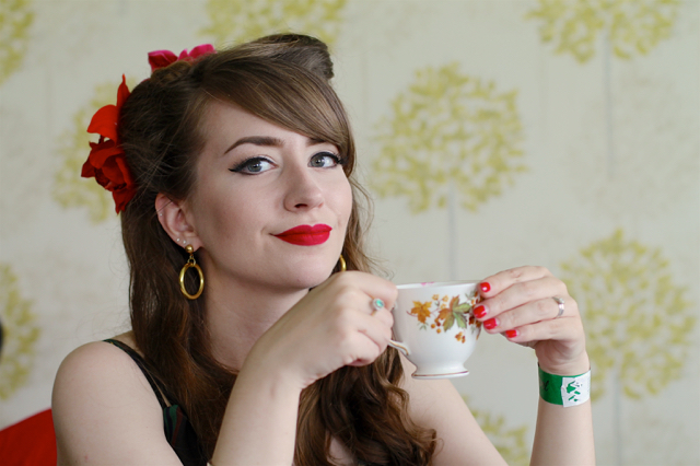 Tea and cake, vintage carnival 2017 Tea and cake, vintage carnival 2017