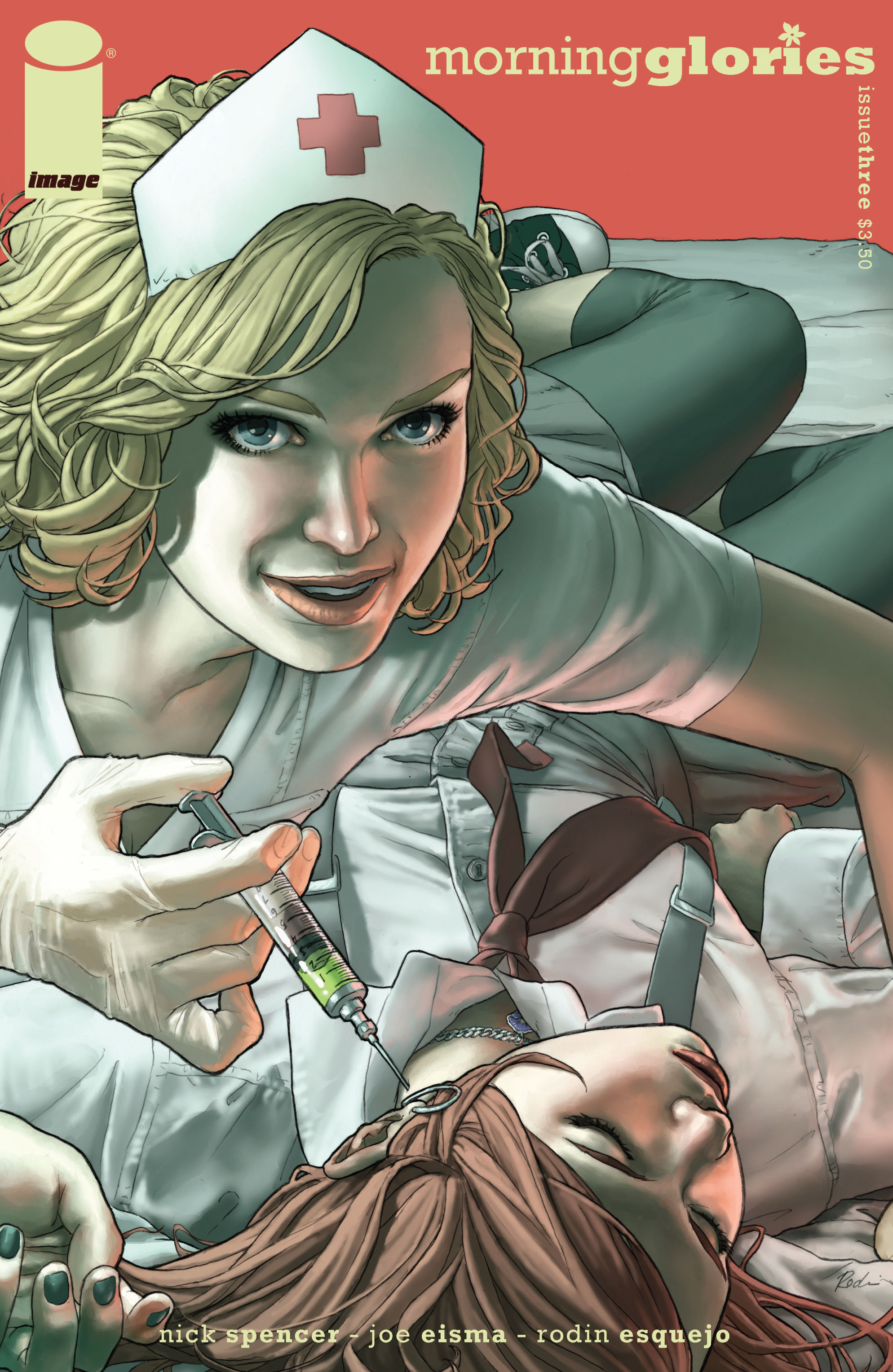 Read online Morning Glories comic -  Issue #3 - 1