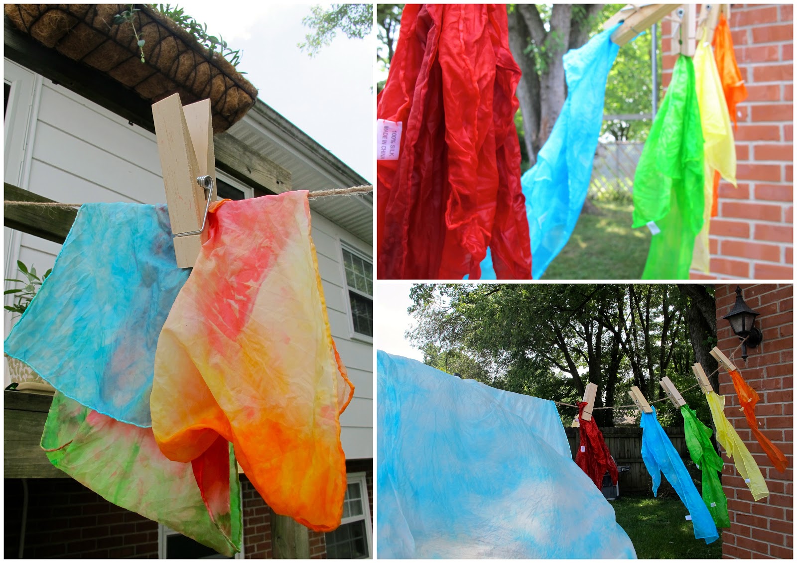 The Sword and the Stein A Tutorial How to Dye Your Own Playsilks