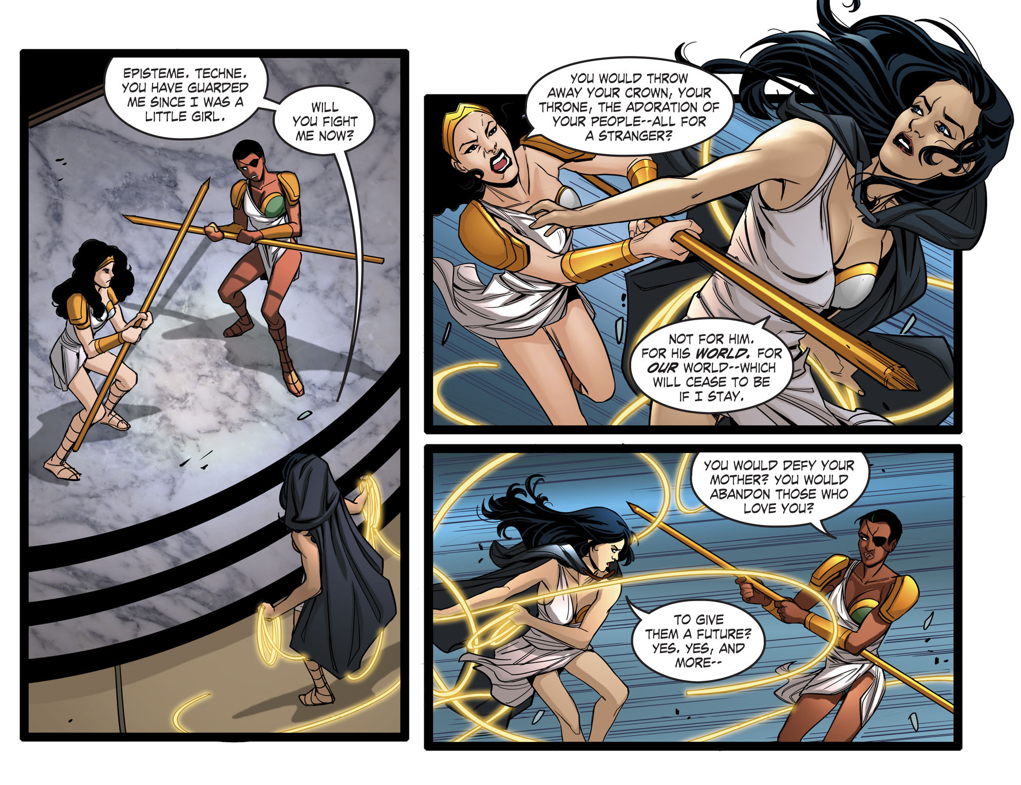 Read online DC Comics: Bombshells comic -  Issue #4 - 18