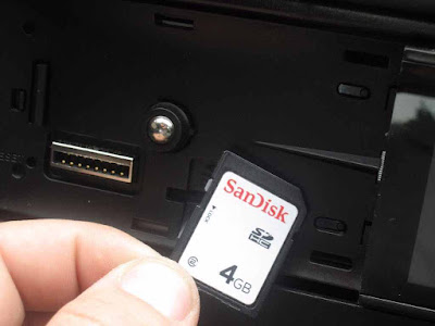 how to format SD memory card for car cd player stereo